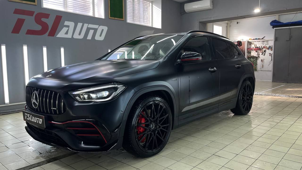 Mercedes GLA шумоизоляция арок в Волгограде